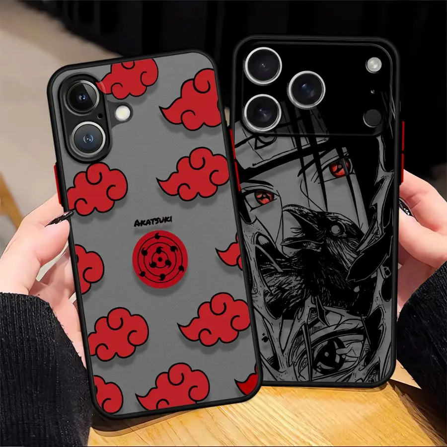 Japan Anime Itachi Cloud Soft Smartphone Case - Handheld Cellphone Casing & Cover, Protective Accessory for iPhone 7,8,11,12,13,13 Mini,14 Plus,15,16,16e,17,17 Pro Max,XS Max,Air Devices