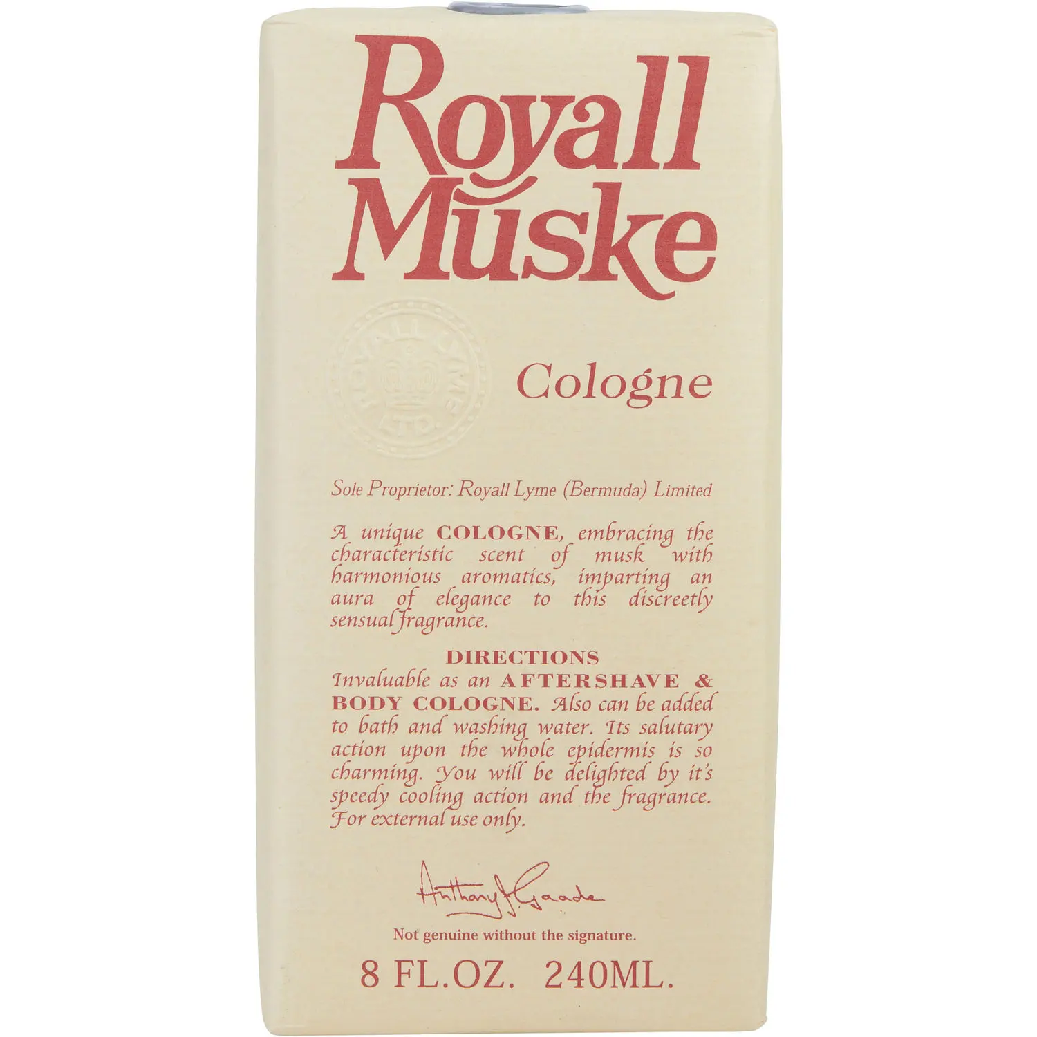 Royall Muske By Royall Fragrances Aftershave Lotion Cologne For Men