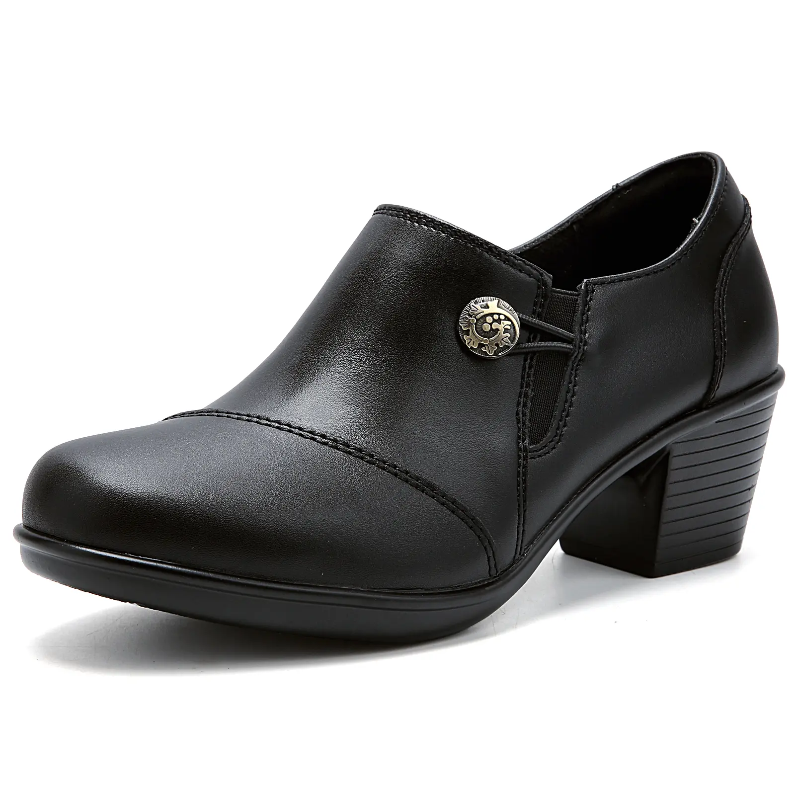 Women's Fashionable  Casual thatcher heels , Casual Comfortable Sports Walking Shoes for Daily Wear, Female All-match Round Toe Casual Shoes for Women & Girls, Mother's Day Gifts！！