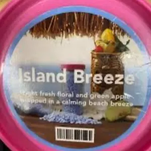 Island breeze soft soy wax sprinkles Fragrance