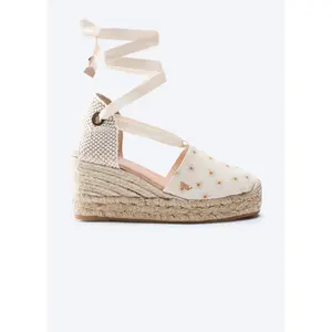 Bisbe Archive Canvas Espadrille Platform Wedges