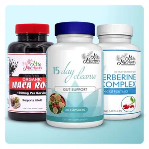 Mila MiAmor Boost Trio – Maca Root, Berberine Complex, 15 Day Cleanse
