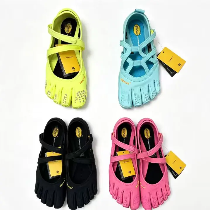 Women's 5 Finger Toe Shoes, Barefoot Non-Slip Gym Shoes for Women, Lightweight Training Footwear for Yoga & Pilates