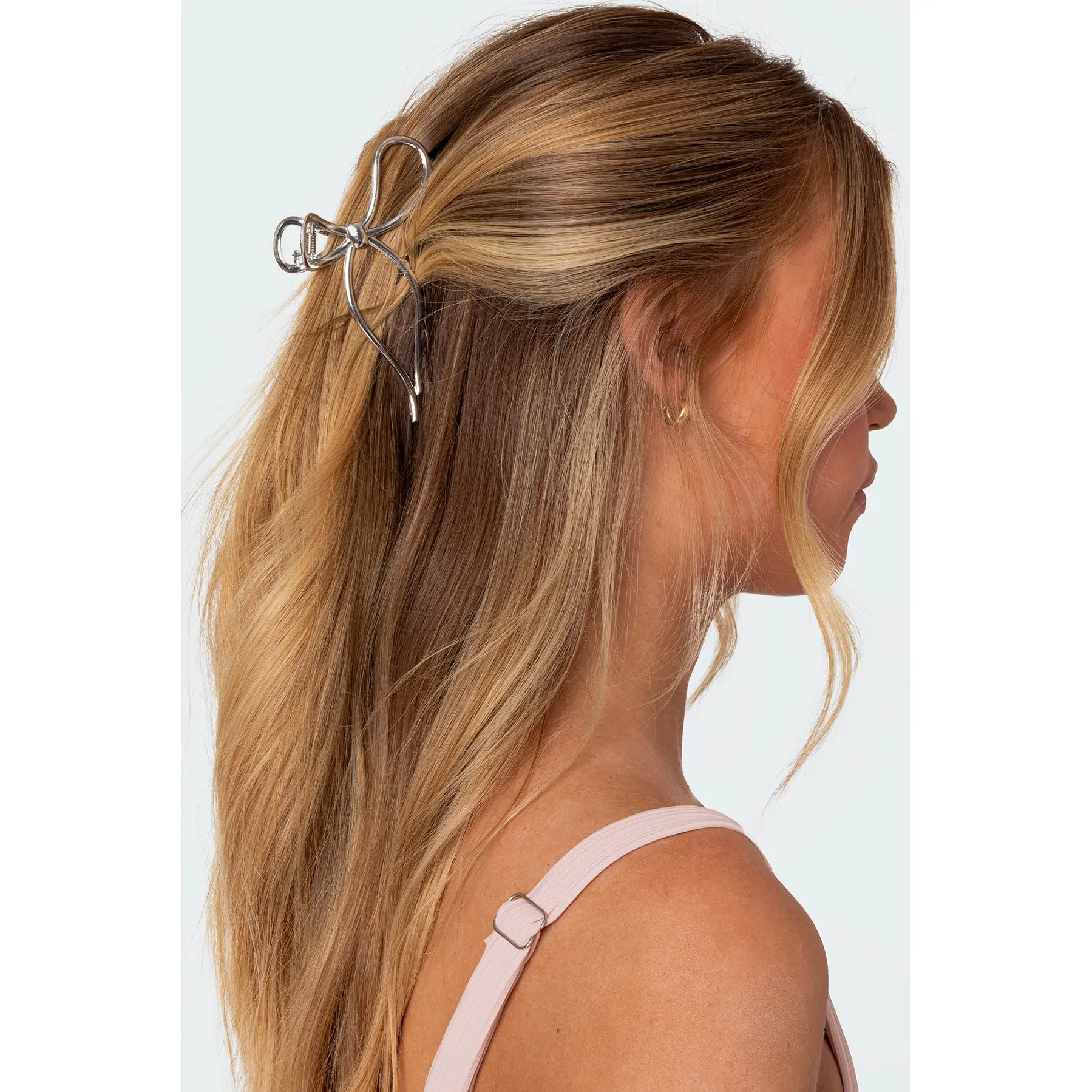 Metal Bow Hair Clip