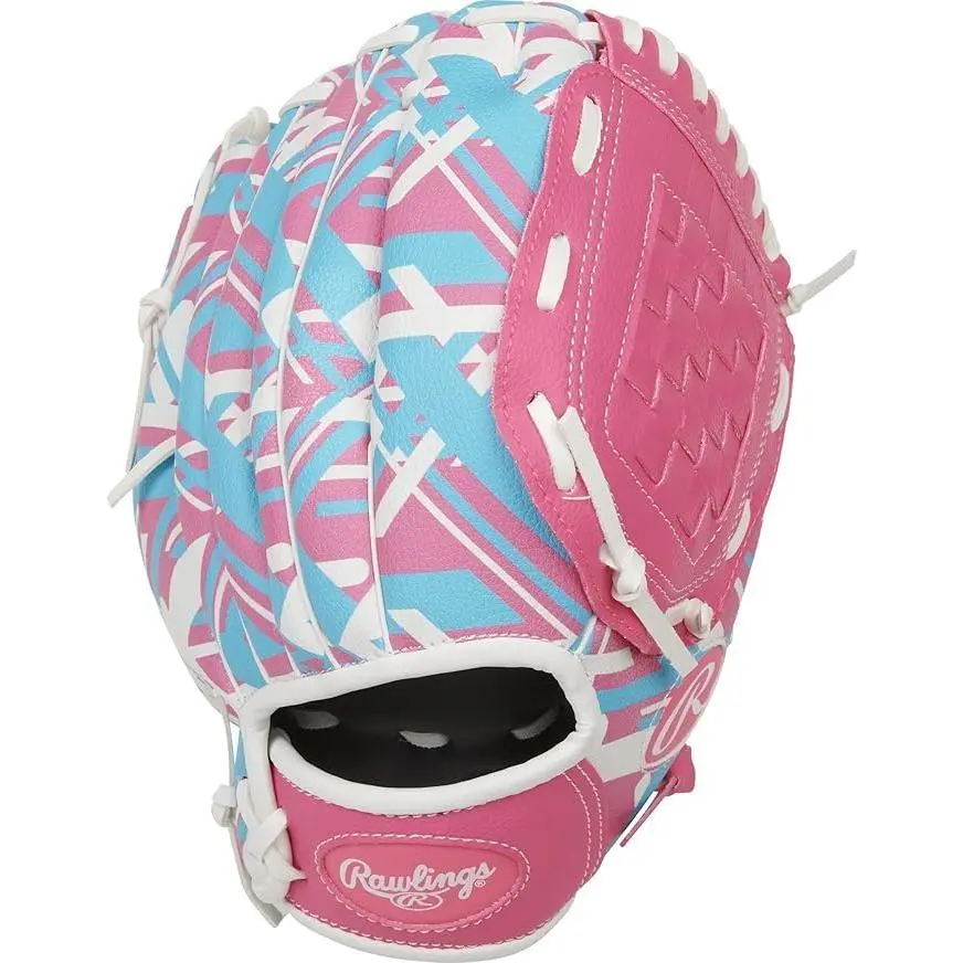 Youth Baseball Glove, 10.5 Inch Remix Series Utility Glove with Soft Shell and Basket Web for Kids Ages 6-9, T-Ball, Left Hand Throw, Sport