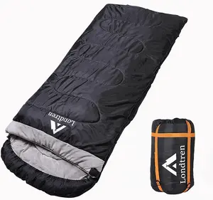 LONDTREN Large 0 Degree Sleeping Bags for Adults Cold Weather Sleeping Bag Camping Winter Below Zero 20 15 Flannel Big and Tall XXL