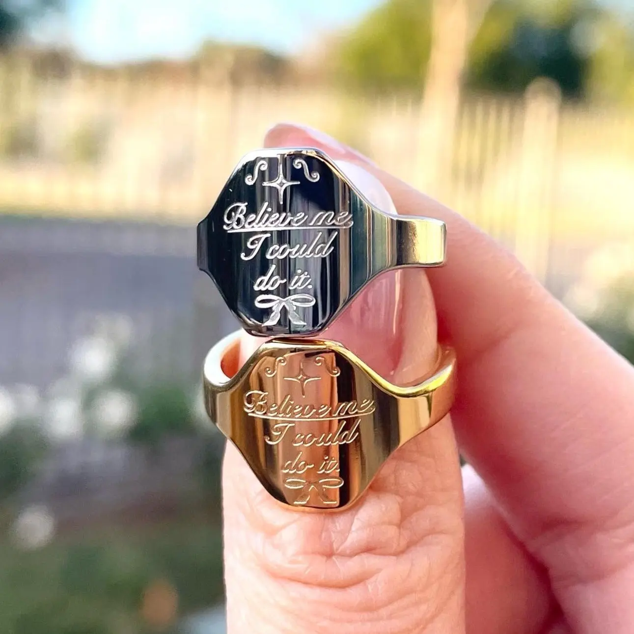 Believe Me Ring unique ring Believe Me Ring unique ring