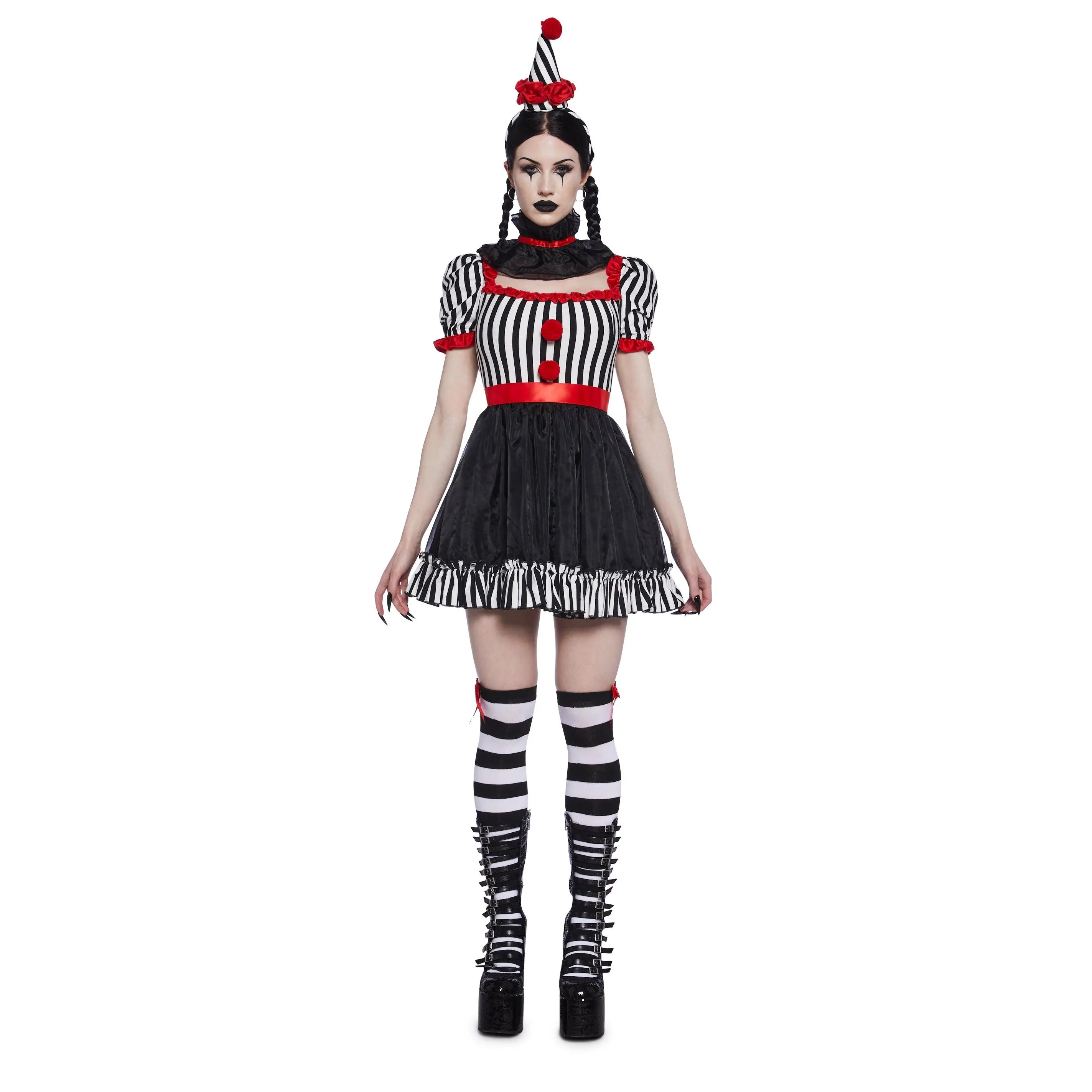 Carnival Clown Costume Set