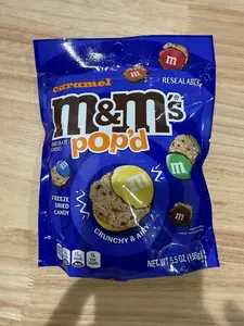 M&M Pop'd Chocolate crunchy snack