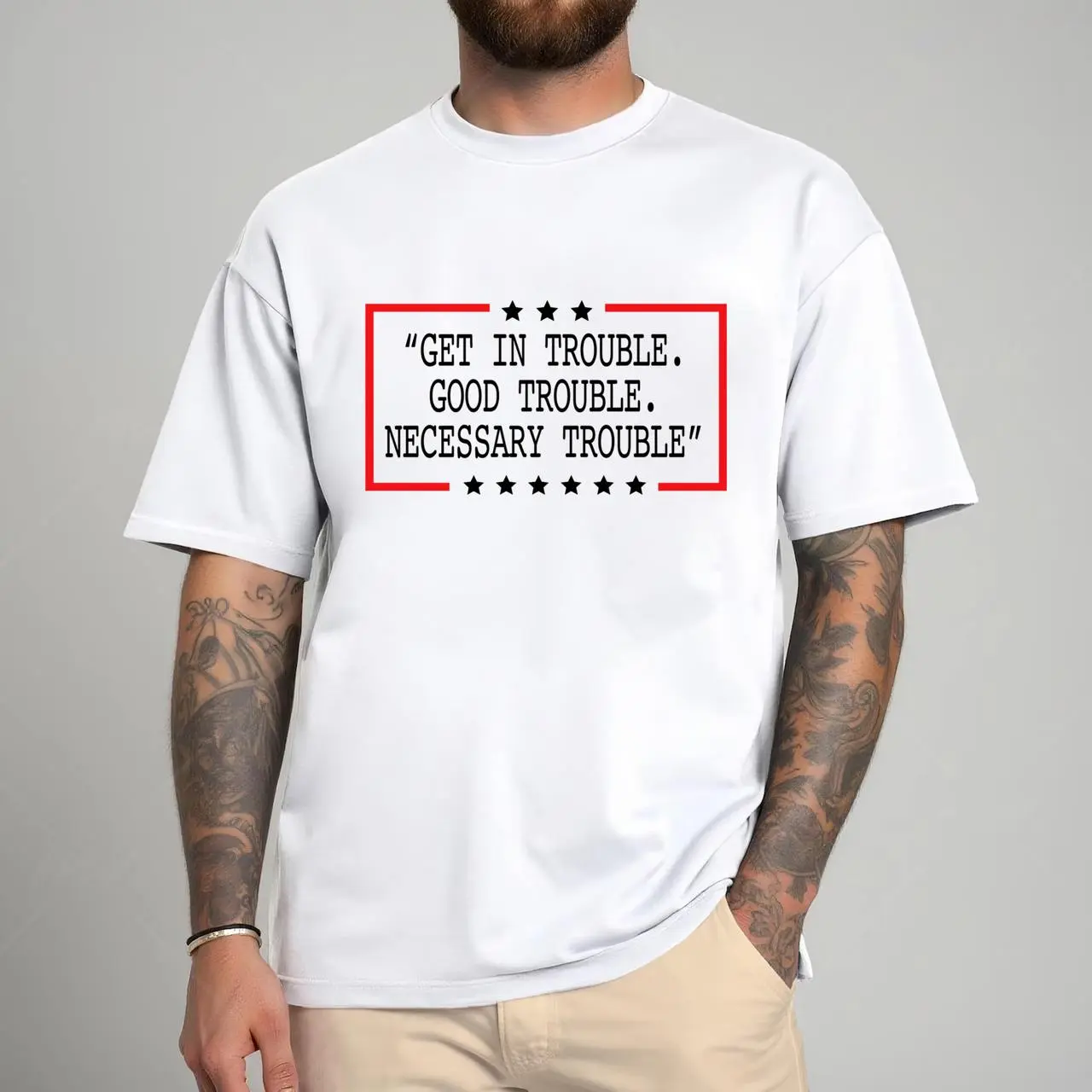 Get in Trouble T Shirt, Good Trouble hoodie, Necessary Trouble sweater