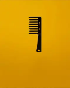 PATTERN Beauty Mini Wide Tooth Comb | Compact Detangling & Volume for Curly & Coily Hair