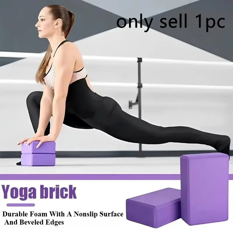 High-density EVA yoga mat, made of high-density foam, lightweight, odorless, provides excellent support, Home Yoga Equipment, essential for yoga, fitness, Pilates and stretching, ideal for home gyms and workouts