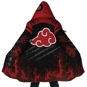Red Cloud Akatsuki Dream Cloak Coat, Anime Gift for Him Her