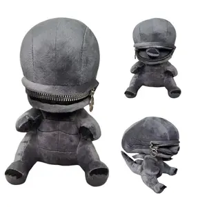 Human Xenomorph Hybrid Plush Toy Figure, Soft Stuffed Doll Collectible, Perfect Gift for Fans, High-Quality Material