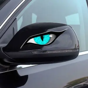 3-Pack Raptor Eye Car Stickers – Scary, Stylish & Tough |   Fits Any Vehicle |   Mirror Decals That Stare Back 👁️
