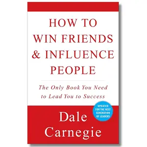 How to Win Friends & Influence People (Dale Carnegie Books) handy size self-love workbook Psychology book personal