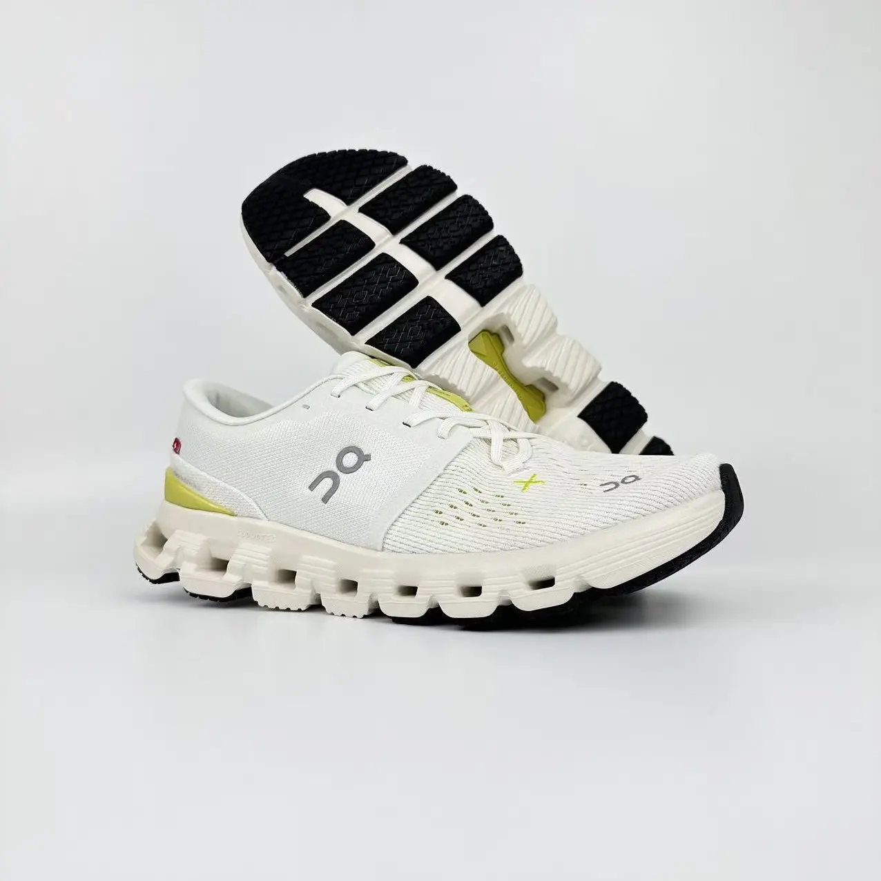 Running Cloud X4 Mesh Sneakers CloudTec Hollow Cushion Outsole Breathable Lightweight Training Running Shoes Unisex Gym Walking Athletic Footwear