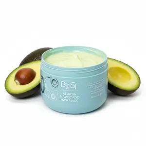Blest Keratin & Avocado Hair Mask 16.9oz 500ml