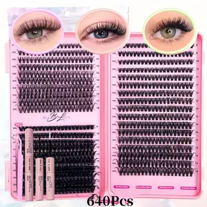 Lashes Lash Clusters Eyelashes Lash Clusters Extensions Kit Eyelash Extension Kit Eye Lashes, Lash Extension Kit Lashes Clusters KitWispy Manga Lashes, Individual Lashes Eyelash Extension Makeup lash clusters kit tiktokshopblackfriday tik tok shop
