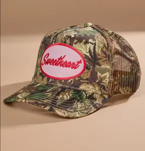 Altar'd State Camo Sweetheart Trucker Hat