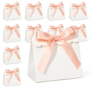 20pcs Elegant Small Paper Bags, Perfect for Birthday Parties & Festive Gifts, Ideal Jewelry Packaging, Business Gift Wrapping, Wedding Favors, Gift Wrapping Supplies, Party Gift Packs
