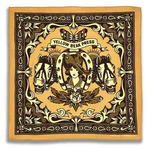 Tan Cowgirl Bandana
