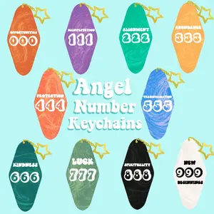 Angel Number Keychains
