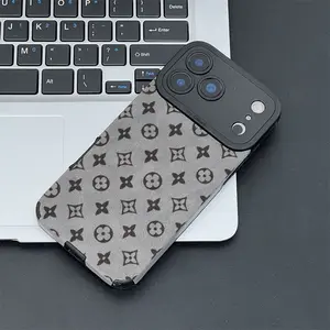 Classic Floral Print Phone Case Cuede Texture Suede-like Finish Fine hole imitation fur phone case suitable for iPhone 17 16 15 14 13 12 11 Pro Max Plus X XS Max