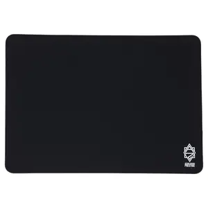 Azzura Black Mouse Pad Prestige Line 13.78" x 9.84" Strong Durable Fabric Comfortable Cushion for Home Office Gaming Non Slip Mousepad Desk Accessories Desktop Accessory