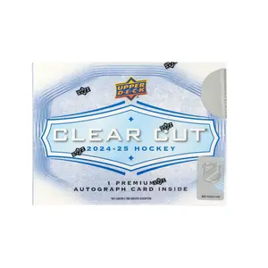 2024/25 Upper Deck Clear Cut Hockey Hobby Box