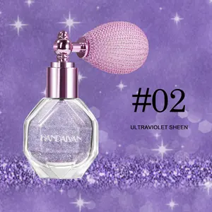 Handaiyan Highlighter Spray Bottle, Body Glitter Mist, High-Shine Airbag Sprayer, Makeup Enhancer, Beauty Essential