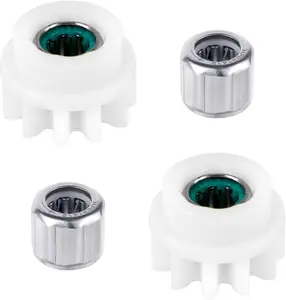 4pcs Spin Mop Replacement Parts, Spin Bucket Mop Clutch Bearing Gear Sprockets Repair Replacement Mop Pedal Broom Spin Replacement for O-Cedar, Vileda and More Rotation Mop