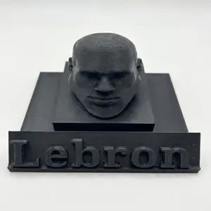 Lebron Trophy, 3D-Printed Collectible for Basketball Fans
