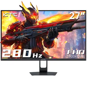 KTC 27" FHD 280Hz Gaming Monitor, FHD 1920*1080P 240Hz PC Computer Monitor, 1* DP 1.4@280Hz, 2* HDMI 2.0@240Hz, 3-year warranty
