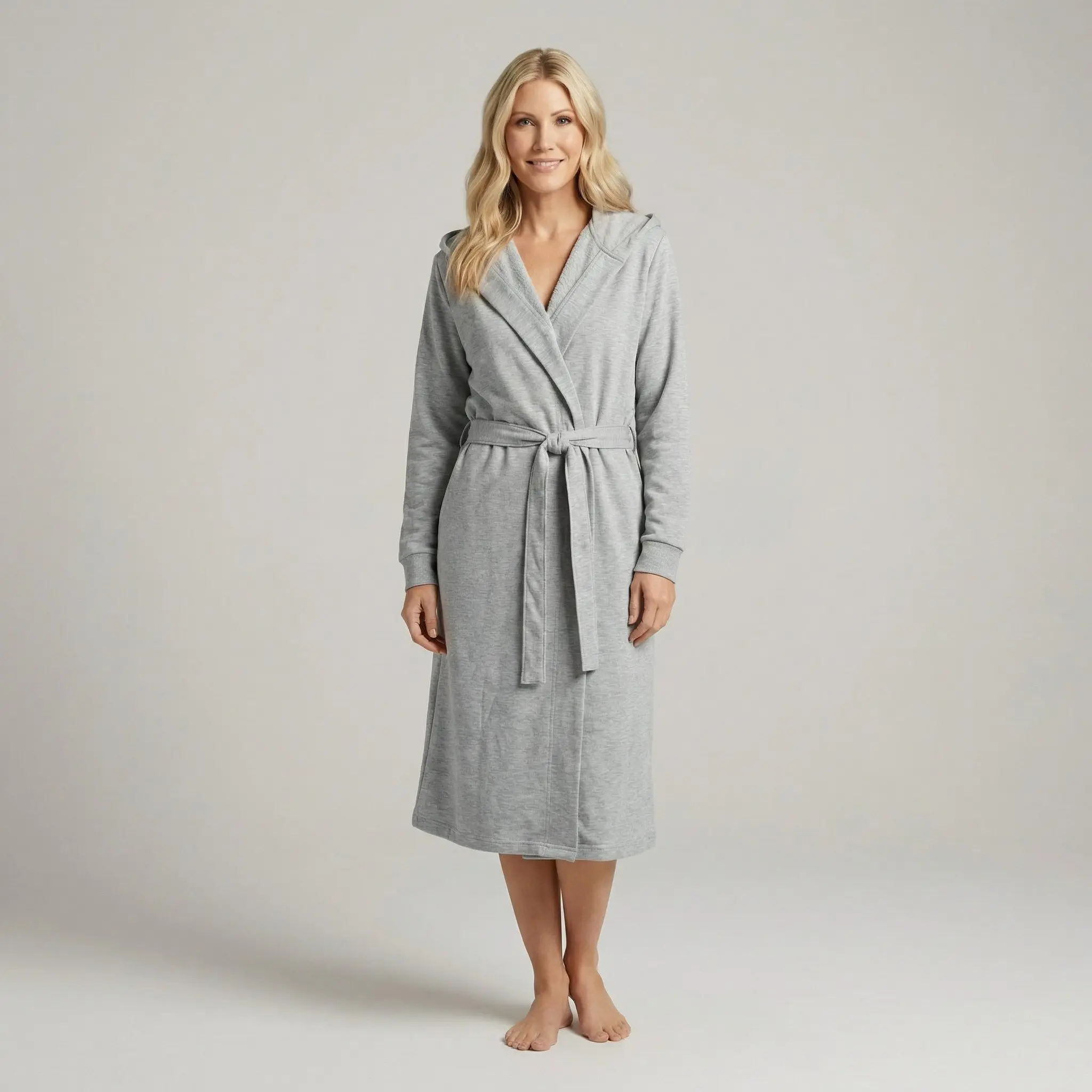 The SheRobe - Premium Hoodie Robe for Women - Comfy Loungewear