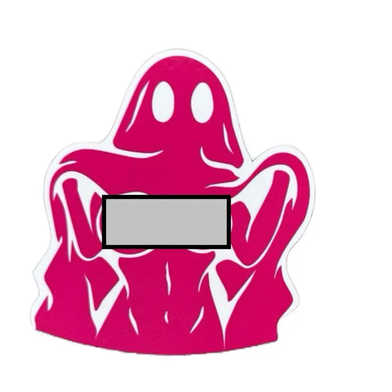 Ghost vinyl decals  3.75”x4.5”