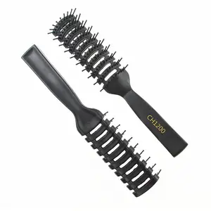 Hollow Out Hair Brush for Men, 1 Count Long Handle Scalp Massage Comb