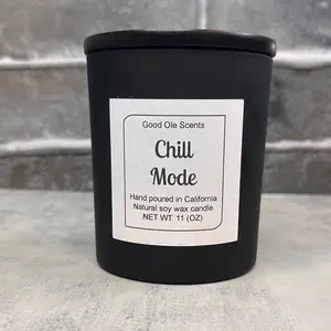 Good Ole Scents Chill Mode Handcrafted Soy Wax Candle 11 oz Eco Friendly Aromatic Scented