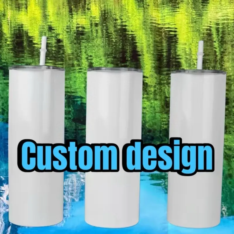 Custom Tumbler - BPA Free, stainless steel, Leak proof, durable, with clear lid