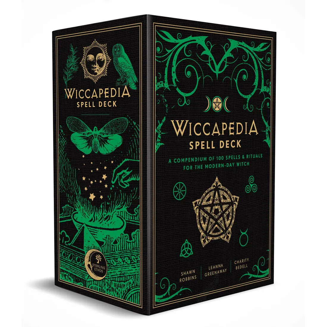The Wiccapedia Spell Deck by Leanna Greenaway, Shawn Robbins, Charity Bedell
