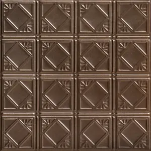 From Plain To Beautiful In Hours Carnivale 2 ft. x 2 ft. Decorative Nail-Up & Lay-in Tin Ceiling Tile (48 sq. ft./Case) (12-Pack)