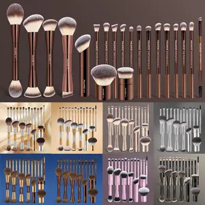 MAANGE 20pcs Professional Makeup Brush Set, Powder Brush Blush Brush Concealer Brush Contour Brush Nose Contour Brush Eyeshadow Brush Eyebrow Brush Detail Brush, Versatile Cosmetic Tools for Beauty Enthusiasts, Makeup Brush Kit