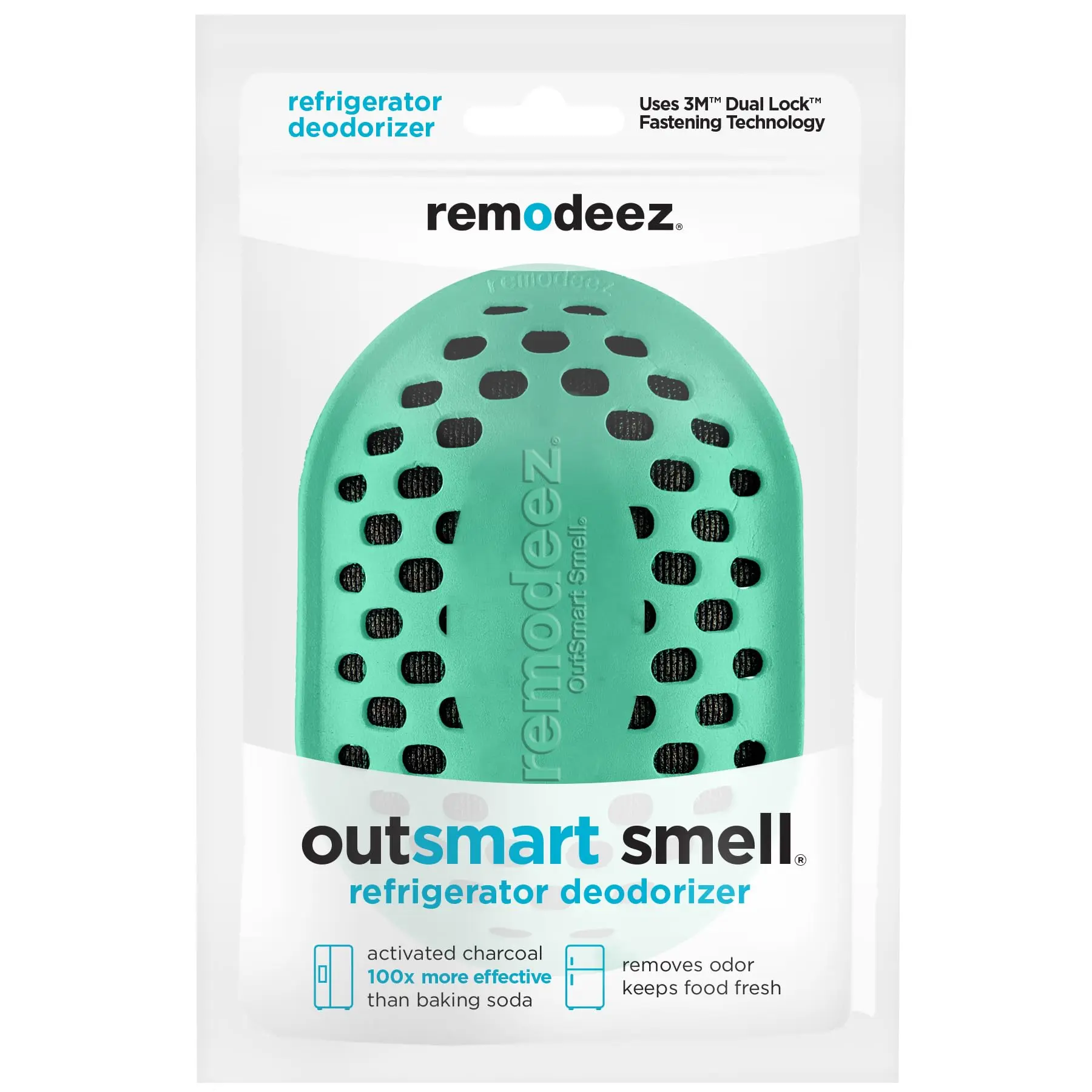 remodeez Activated Charcoal Refrigerator Deodorizer (1pack)