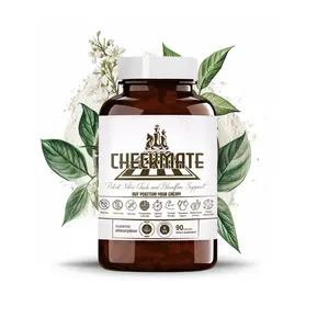 Checkmate II Potent Nitric Oxide Support withAcerolla Cherry Powder  N.O.Max L-Arginine Hydrochloride Garlic Extrac Horse Chesnut Extract Pine Bark Extract Edible Healthcare Supplement Fitness Natural Dietary