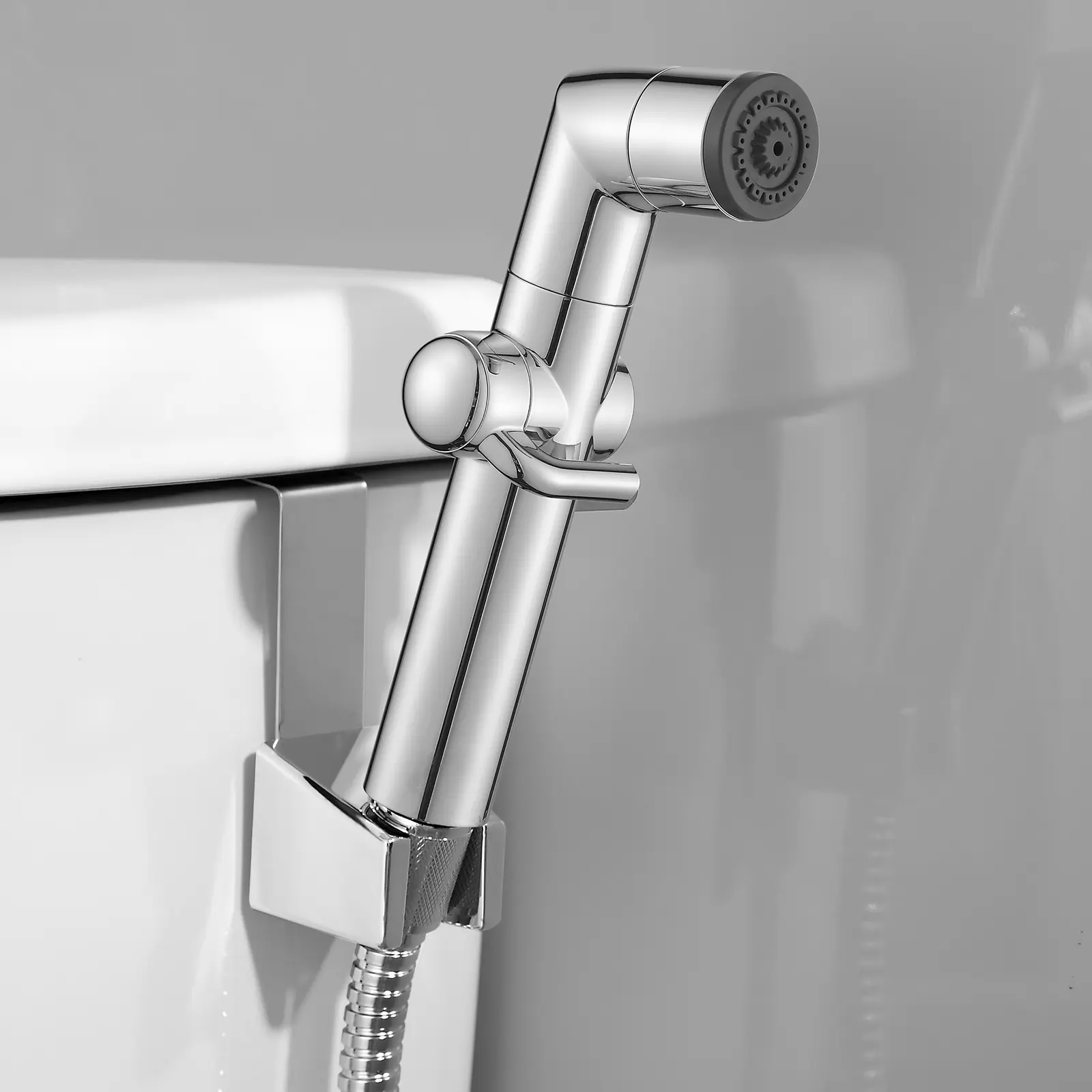 KAIYING Handheld Bidet Sprayer Toilet Bidet Attachment, Leak-Proof Brass T-Valve, 59in Stainless Steel Hose, Dual Adjustable Water Pressure Modes, Women’s Baby Wash Tool, Bidet System Bidets & Bidet Parts