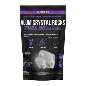 El Alebrije -Alum Stone Rocks (8oz)-  Piedra De Alumbre Natural Entera |100% Natural Deodorant, Aftershave & Beauty Mask | Imported from Mexico
