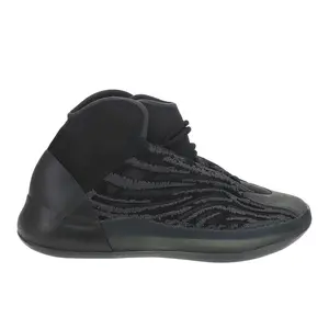 adidas Mens Yeezy Quantum Lace Up Sneakers Shoes Casual - Black