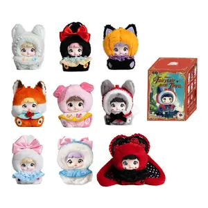 【TOPTOY】Nommi Fairytale Town Series Plush Blind Box, Cute Figures, Desktop Ornament, Collectible Toys, Birthday & Holiday Gift