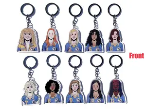 Yellowjackets Soccer Team Keychains