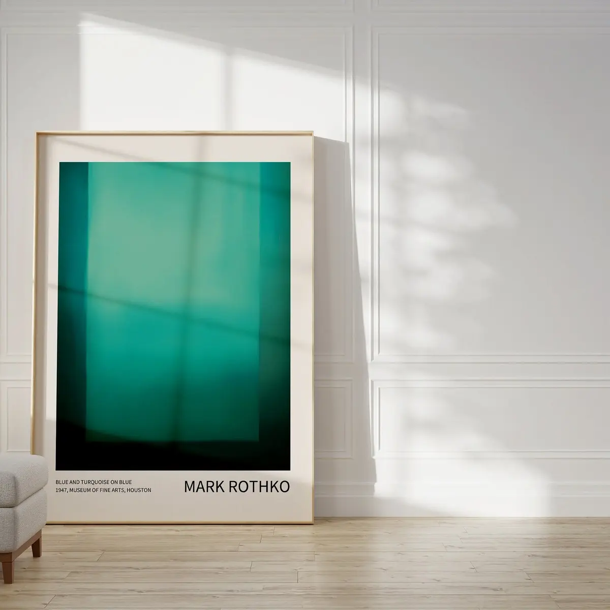 Unframed, Room Decor, Mark Rothko Print, Museum Poster, Birthday Gift Idea, Mark Rothko Poster - a Exhibition Print As Housewarming Gift Or Livingroom Decor